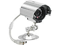 VisorTech Wetterfeste Farb-Überwachungskamera (refurbished)