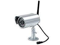 VisorTech Wetterfeste Infrarot-Kamera DSC-410.IR mit Funkübertragung; Wildkameras Wildkameras 