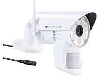 VisorTech Überwachungskamera DSC-720.led mit LED-Licht und PIR-Sensor; Wildkameras Wildkameras 