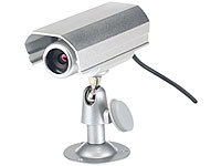 VisorTech Wetterfeste Mini-Video-Kamera (analog, Color), Metallgehäuse