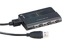 VisorTech Fingerprint Reader mit 3-Port USB-Hub