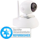 VisorTech HD-IP-Kamera mit Nachtsicht, Alarmfunktion (Versandrückläufer); Überwachungskameras (Funk) Überwachungskameras (Funk) 