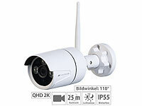 VisorTech Funk-IP-Kamera für Überwachungssystem DSC-850.app, DSC-750.app V2; Kamera-Attrappen 