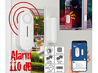 VisorTech 2in1-WLAN-Tür & Fensteralarm mit Sirene, App und Sprachsteuerung